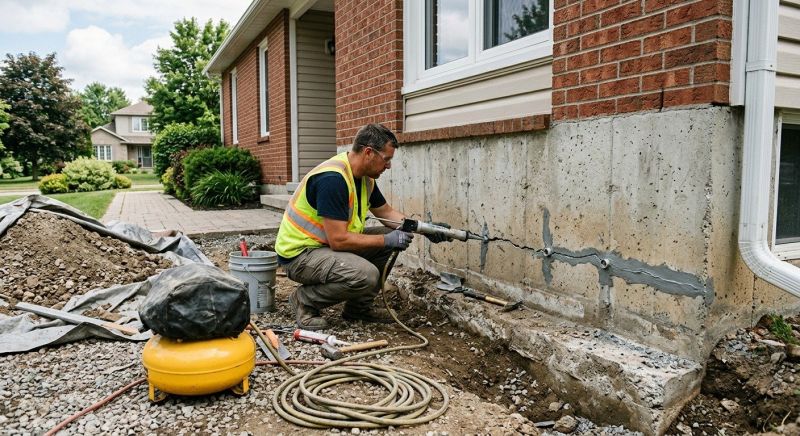 Basement Foundation Repair in Hamden, CT