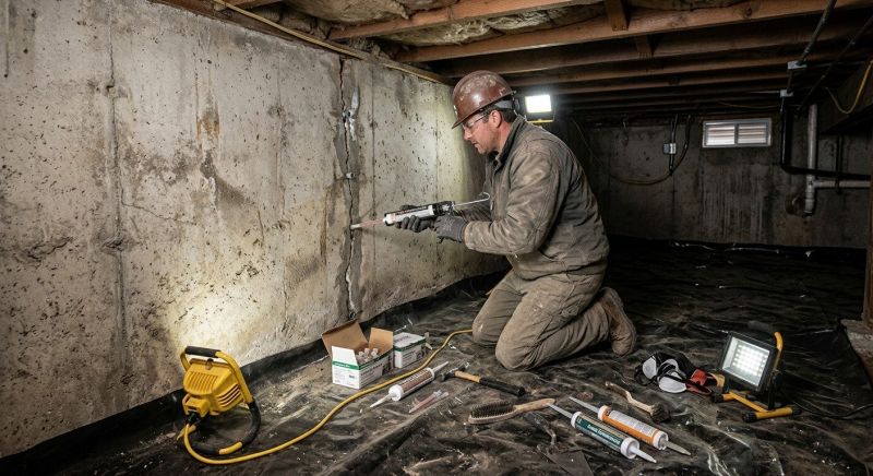 Basement Foundation Repair in Ridgefield, CT