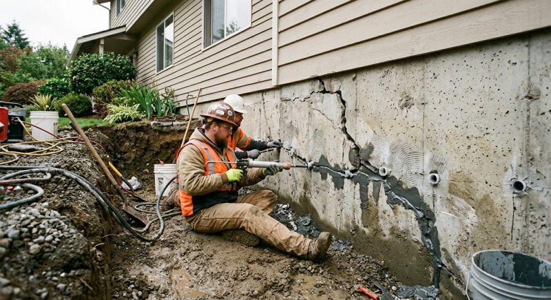 Basement Foundation Repair in Roxbury, CT
