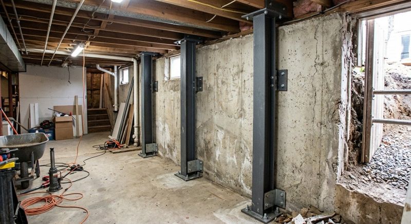 Basement Stabilization in Trumbull, CT
