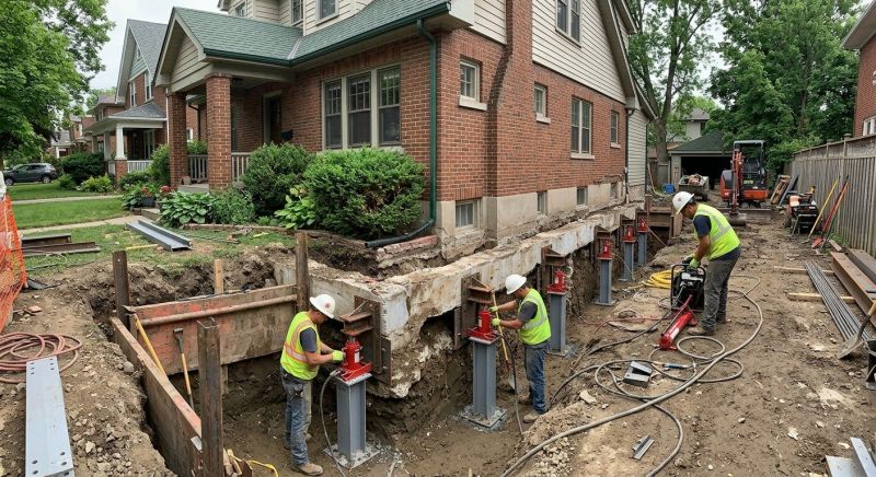 Basement Underpinning in Trumbull, CT