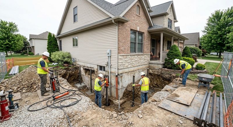 Building Foundation Repair in Danbury, CT