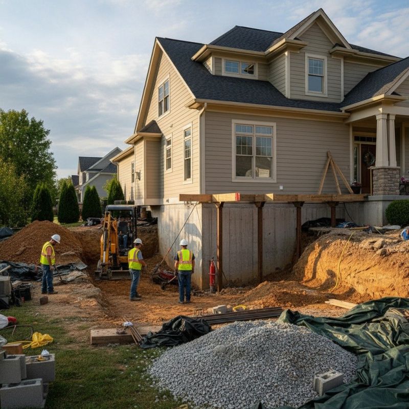 Building Foundation Repair in Easton, CT