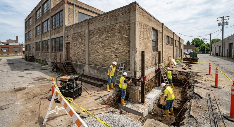 Building Foundation Repair in Fairfield County, CT