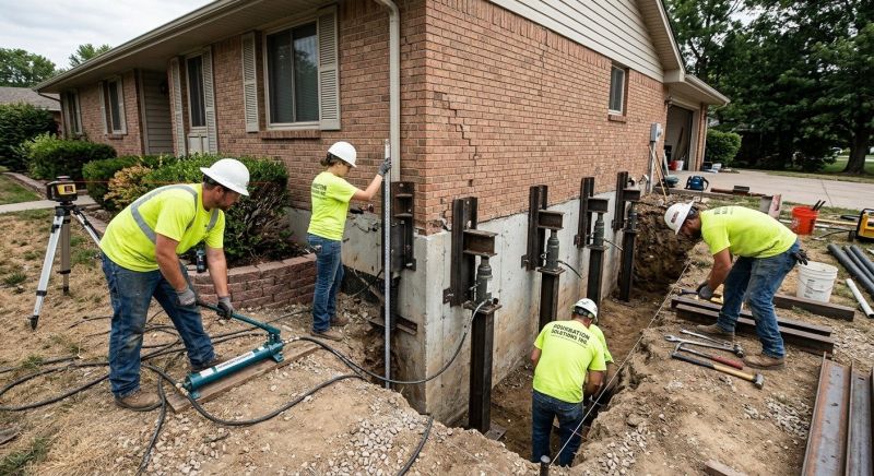 Concrete Foundation Leveling in Ridgefield, CT