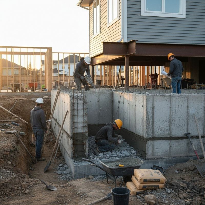 Concrete Foundation Repair in Easton, CT