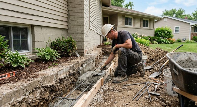 Concrete Foundation Repair in Trumbull, CT