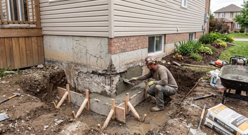 Concrete Foundation Repair in Southbury, CT