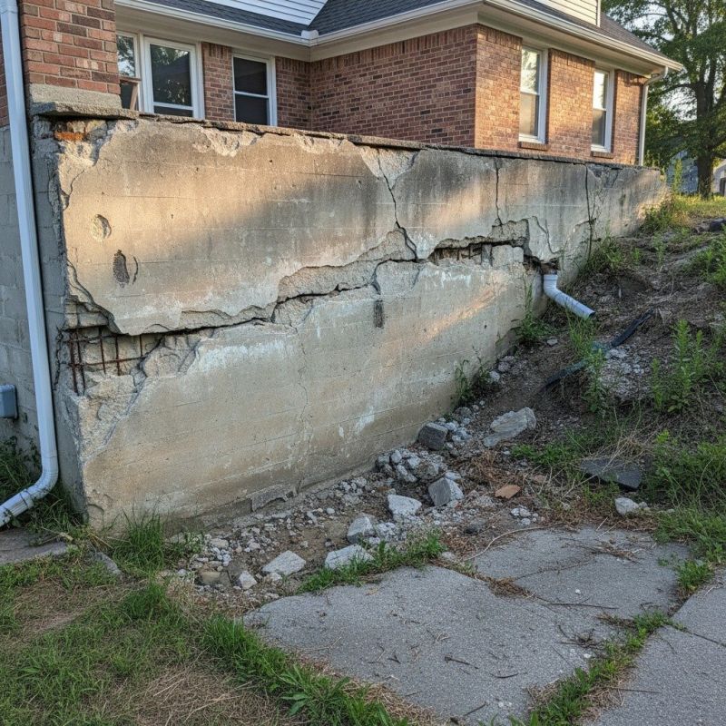 Cracked Foundation Repair in Oxford, CT