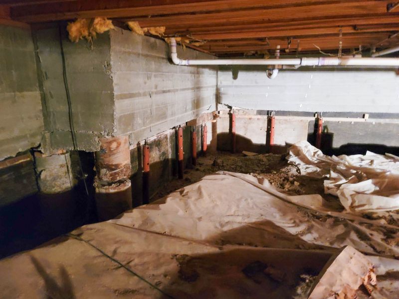 Crawlspace Foundation Repair in Bridgewater, CT