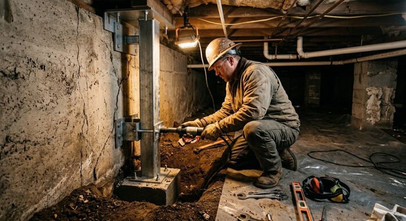 Crawlspace Foundation Repair in Darien, CT
