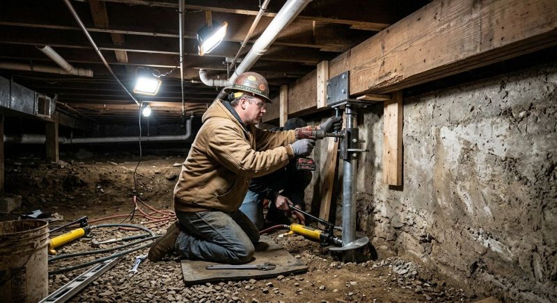 Crawlspace Foundation Repair in Redding, CT