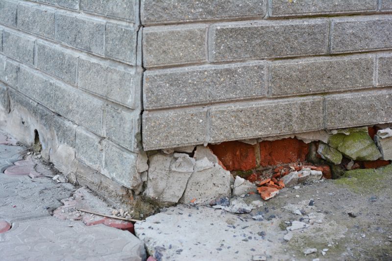 Foundation Damage Repair in Derby, CT