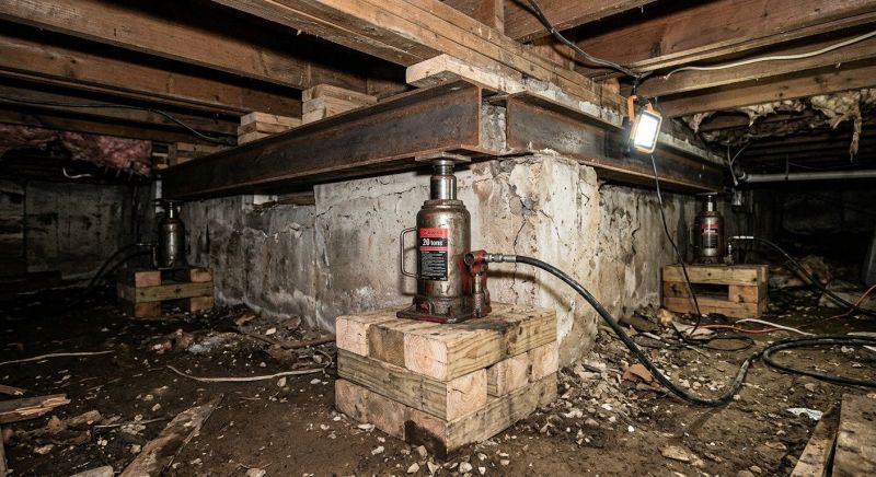 Foundation Jacking in East Haven, CT
