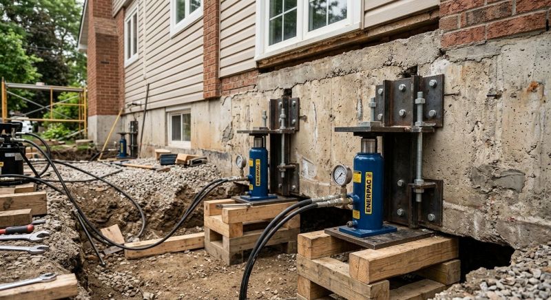 Foundation Jacking in North Haven, CT