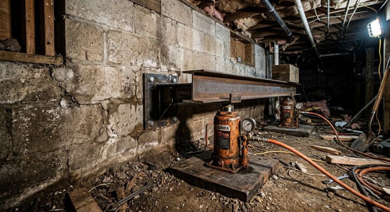 Foundation Jacking in Port Jefferson Station, NY