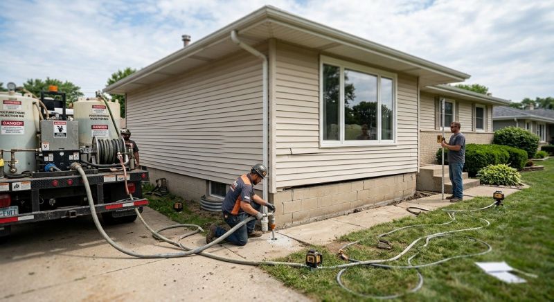 Foundation Lifting in Norwalk, CT