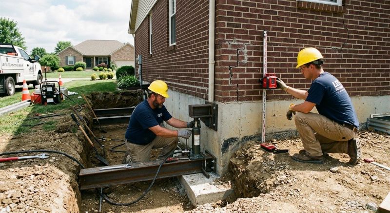 Foundation Releveling in Trumbull, CT