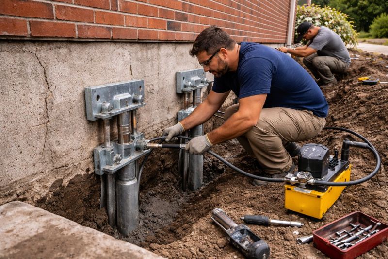 Foundation Repair in Bridgewater, CT