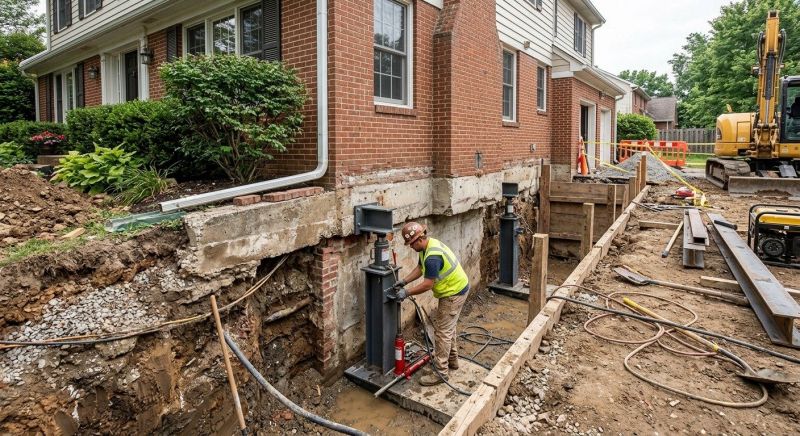Foundation Repair in New Canaan, CT