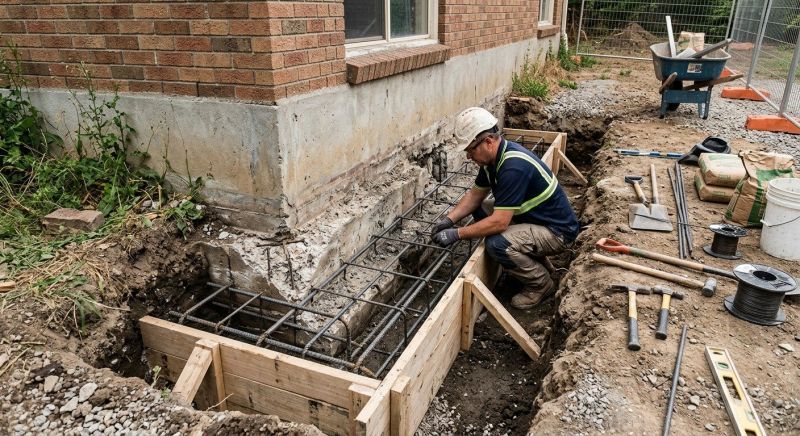 Foundation Repair in Newtown, CT