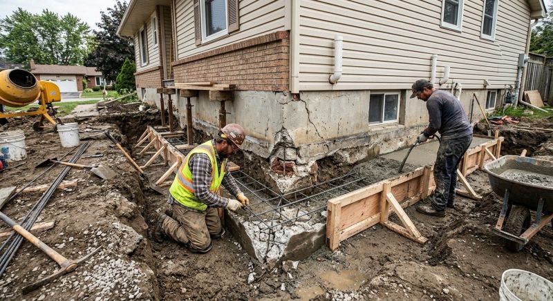 Foundation Repair in Ridgefield, CT