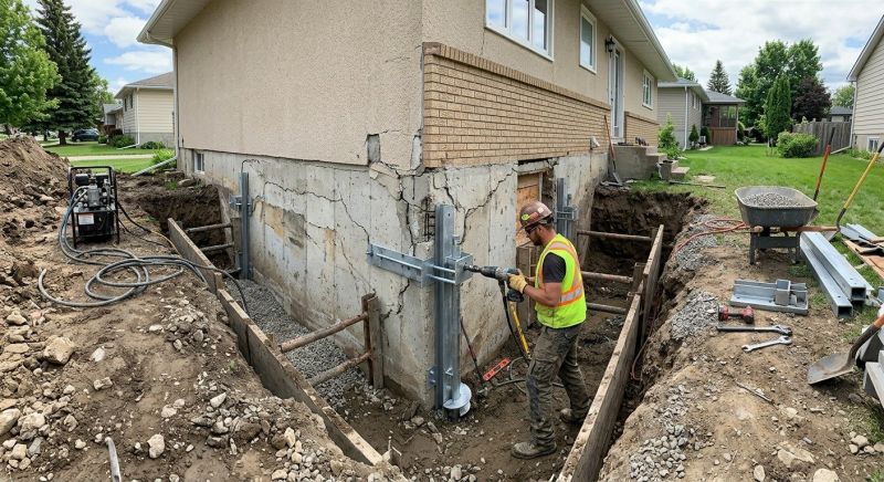 Foundation Repair in Woodbury, CT