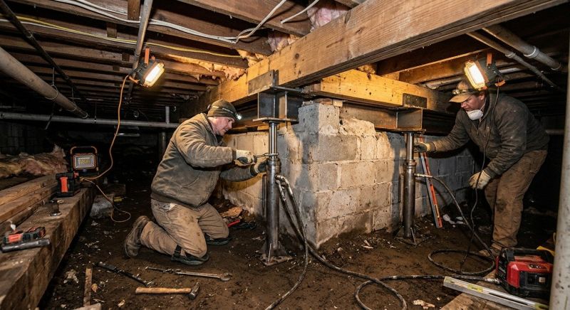 Foundation Restoration in Trumbull, CT