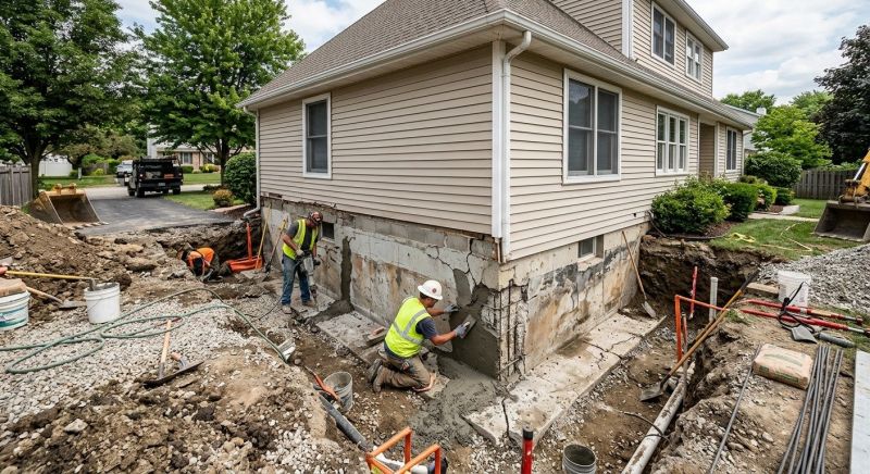 Foundation Restoration in Trumbull, CT