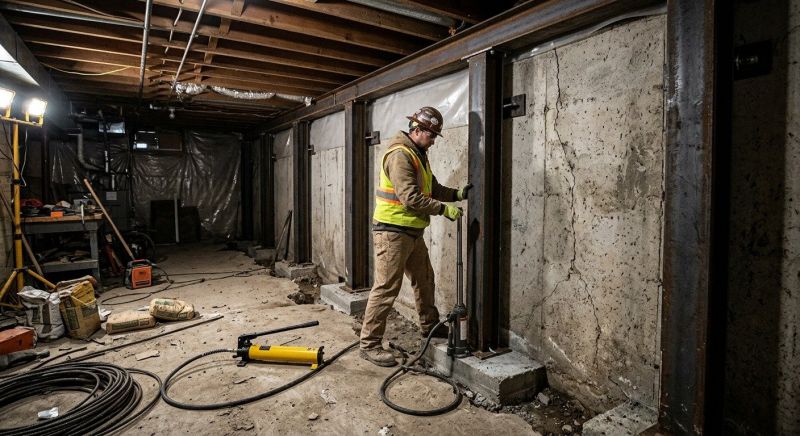 Foundation Stabilizing in Cheshire, CT