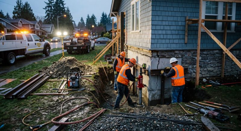 Foundation Stabilizing in Fairfield County, CT