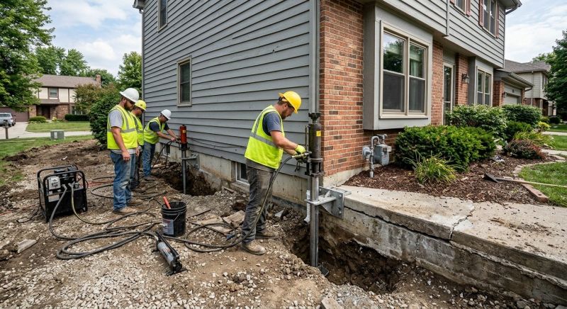 Foundation Stabilizing in Milford, CT