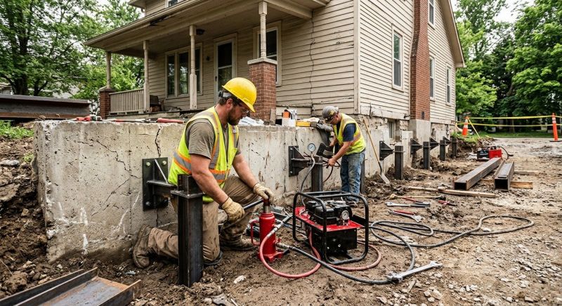 Foundation Stabilizing in Monroe, CT