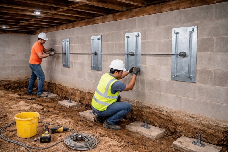 Foundation Stabilizing in New Haven County, CT