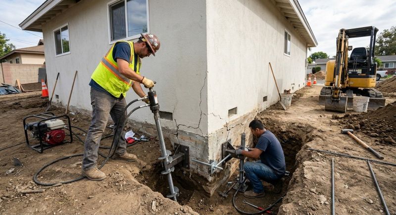 Foundation Stabilizing in Stamford, CT