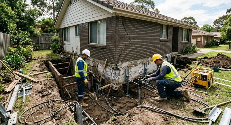 Foundation Stabilizing in West Haven, CT