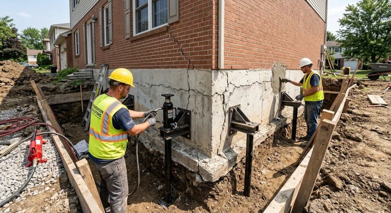Foundation Structural Repair in Trumbull, CT