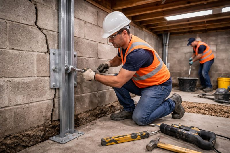 Foundation Structural Repair in Middlebury, CT