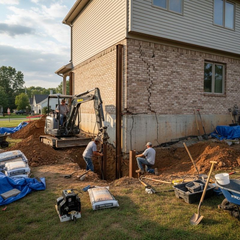 Foundation Structural Repair in Southbury, CT
