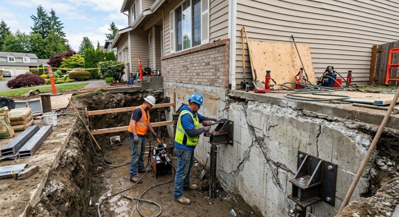 Foundation Structural Repair in Stratford, CT