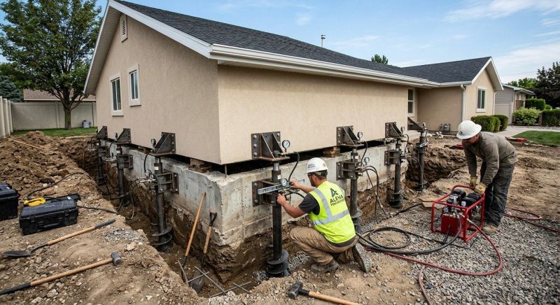 Home Foundation Leveling in New Canaan, CT