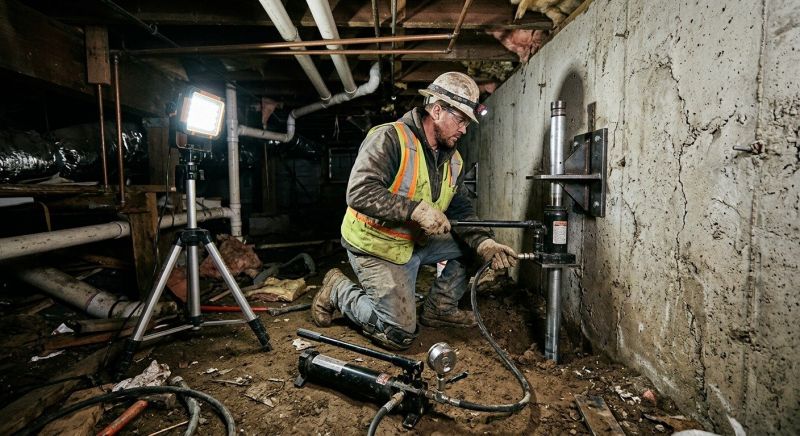 Home Foundation Leveling in Port Jefferson Station, NY