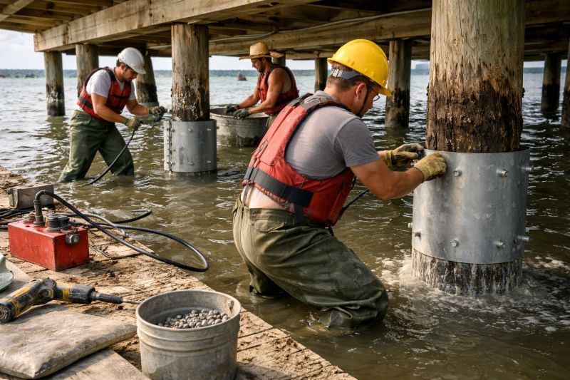 Piling Repair in Westport, CT