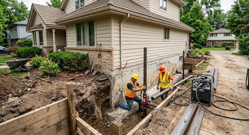 Residential Foundation Repair in Trumbull, CT