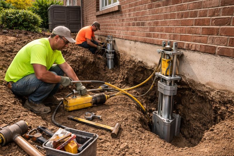Settling Foundation Service in Oxford, CT