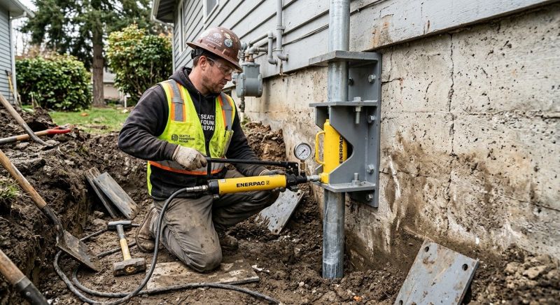 Settling Foundation Service in Stratford, CT