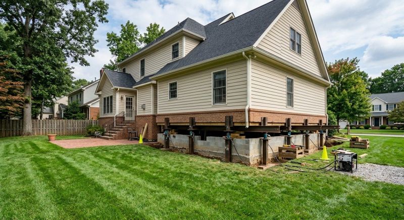 Settling Foundation Service in Wilton, CT