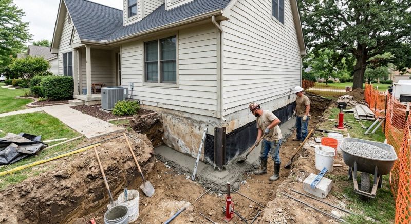 Slab Foundation Repair in Trumbull, CT
