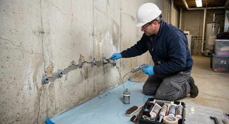 Structural Crack Repair in Trumbull, CT