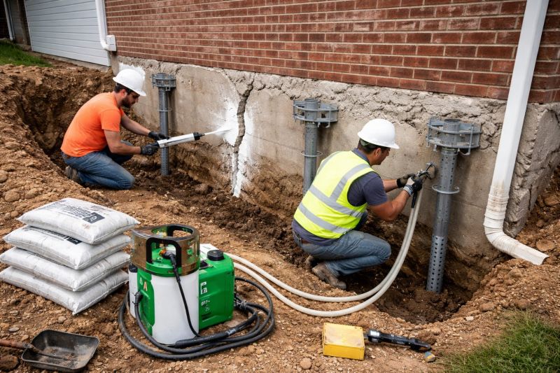 Structural Foundation Repair in North Haven, CT